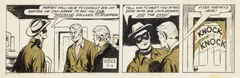 ' W 18' by Charles Flanders, circa 1960, Mixed Media on Paper, the Lone Ranger Comic Strip, sold Oct 2026