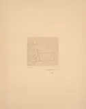 Esku V - Mano by Eduardo Chillida, 1972, Etching; signed and numbered, sold Dec 2017