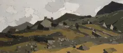 "Nazareth, Caernarvon" by Kyffin Williams, sold Jul 2008
