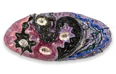 Kompozycja by Antoni Starczewski, 1959, ceramika szkliwiona, sold Jun 2026