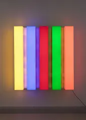 Instalacja by Leon Tarasewicz, 2016, pleksi, ledy, sold Sep 2026