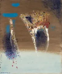 Pejzaż 31/92 by Rajmund Ziemski, 1992, akryl, płótno, sold Oct 2026