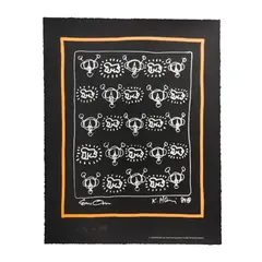 REPEAT by Keith Haring, screenprint in colours, 2020, offered Oct 2026