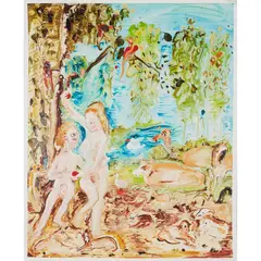 ADAM AND EVE by Genieve Figgis, archival pigment print in colours, 2019, offered Oct 2026