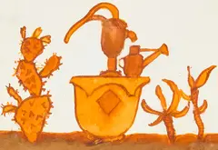 HVAR WELL by Jack Knox, Watercolour, sold Oct 2026