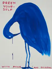 PREEN YOURSELF by David Shrigley, 2023, Screenprint, 5/125, sold Oct 2026