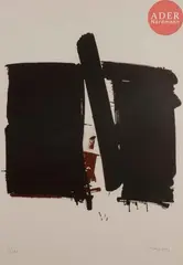 Composition by André Marfaing, Lithographie, sold Oct 2017