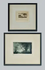 (2) by Elioth Gruner, Etching (2), sold Oct 2026