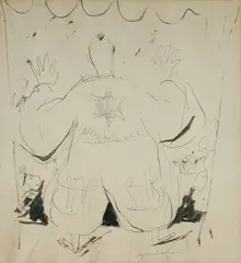 Circus by Francis Lymburner, Pen & Ink, offered Oct 2026