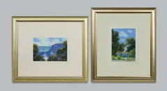 (2) by Michael John Taylor, Oil on Board (2), sold Oct 2026