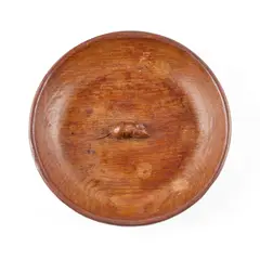 BOWL, CIRCA 1950 by Robert 'Mouseman' Thompson, 1950, oak, sold Oct 2026