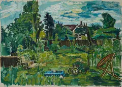 SUMMER WIND - JULY 1961 by John Bratby, oil on canvas, sold Aug 2026