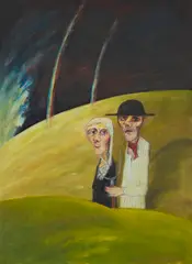 THE RAINBOW by John Bellany, oil on canvas, sold Sep 2026