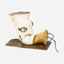 TBC by Jon Pylypchuk, 2022, patinated bronze, sold Oct 2026