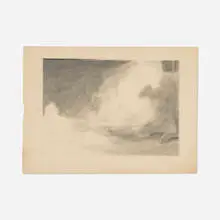 Untitled by Ozias Leduc, graphite on paper, sold Oct 2026