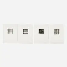 Tiles by Brice Marden, 1979, etching and aquatint on Somerset Satin, sold Oct 2026