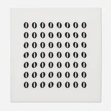 Untitled (Fragment 4) (from the Fragments series) by Bridget Riley, 1965, screenprint on acrylic, sold Oct 2026