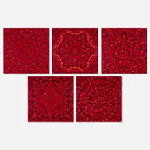 The Empresses by Damien Hirst, 2022, laminated giclée print on aluminum composite panel screenprinted with glitter, sold Oct 2026