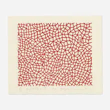 Infinity Nets 1958 by Yayoi Kusama, 1982, screenprint in colors, sold Oct 2026