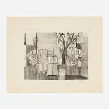 The Garden by Miyoko Ito, 1948, lithograph, sold Oct 2026