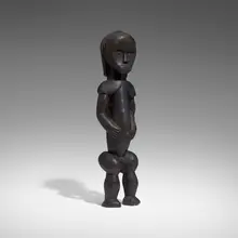 Reliquary guardian figure by Fang, carved wood, sold Oct 2026