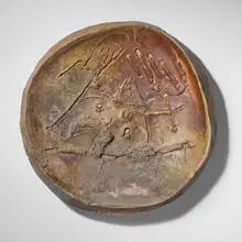 Untitled (Plate) by Peter Voulkos, 1992, sold Oct 2026