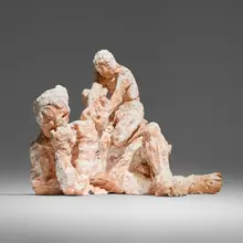 Sketch: Nude on Nude by Viola Frey, 1984, ceramic, sold Oct 2026