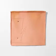 Untitled (Plate) by Ron Nagle, 1981, glazed earthenware, sold Oct 2026