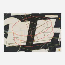 Stone Ridge 4 by Al Held, 1983, etching in colors, sold Sep 2026