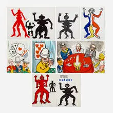 Derrière le Miroir, Special No. 212 by Alexander Calder, 1975, lithograph in colors on Arches, sold Oct 2026