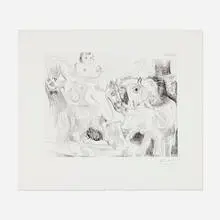 Cirque: L’écuyère au raisin (from the 156 Series) by Pablo Picasso, etching on Vélin de Rives, sold Oct 2026