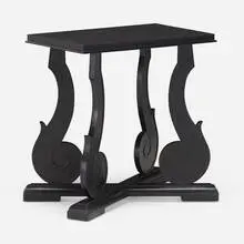 Occasional table by Serge Roche, c. 1931-32, lacquered wood, sold Apr 2022
