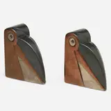 Pelican bookends, pair by Albert Drexler Jacobson, 1931, glazed earthenware, sold Apr 2022