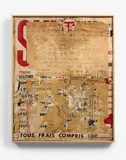 LA COLOMBE DE LA PAIX by Raymond Hains, 1959, Affiches lacérées, sold Nov 2017
