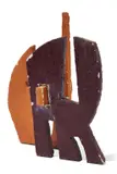 Maquette pour sculpture, 1974 by René Roche, Sculpture en béton orange et violet, sold Sep 2017