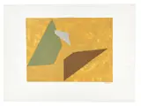 Composition, 1970 by René Roche, Acrylique sur papier, sold Sep 2017