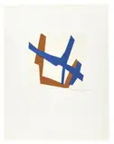 Composition, 1976 by René Roche, Collage sur papier, sold Sep 2017