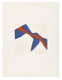 Composition, 1976 by René Roche, Collage sur papier, sold Sep 2017