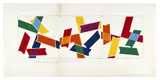 Composition, 1981 by René Roche, Collage sur papier, sold Sep 2017