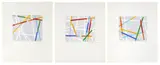 Composition, 1984 by René Roche, Trois collages sur papier, sold Sep 2017