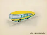 Maquette pour Astra - Circa 1952 by Félix Aublet, Gouache sur papier, sold Nov 2017