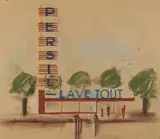 Projet de pavillon «Persil lave tout by Félix Aublet, Crayon et pastel sur papier calque (taches, pliures)., sold Nov 2017