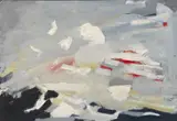 Composition abstraite - Circa 1960 by Félix Aublet, Huile sur toile, sold Nov 2017