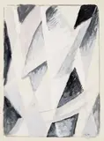 Composition abstraite by Félix Aublet, 1959, Gouache sur papier, sold Nov 2017