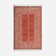 Salerno flatweave carpet by Barbro Nilsson, 1948, hand-woven wool, sold Oct 2018