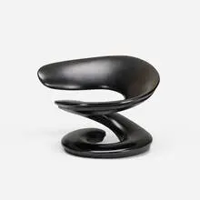 L'Aspirale chair by Louis Durot, c. 1970, lacquered polyurethane, sold Aug 2018