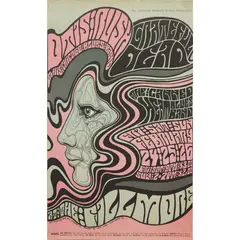 Bill Graham Grateful Dead by Wes Wilson, 1967, screenprint, sold Oct 2026