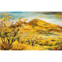 Untitled by Jack Laycox, oil on linen, sold Oct 2026