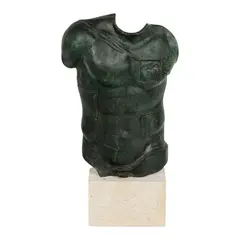 Untitled (Male Torso) by Igor Mitoraj, bronze sculpture, sold Oct 2026