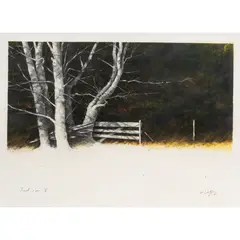 Trunk Series V by William R. Dunlap, 1981, monotype, sold Oct 2026